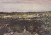 The Heath with a Wheelbarrow (nn04), Vincent Van Gogh